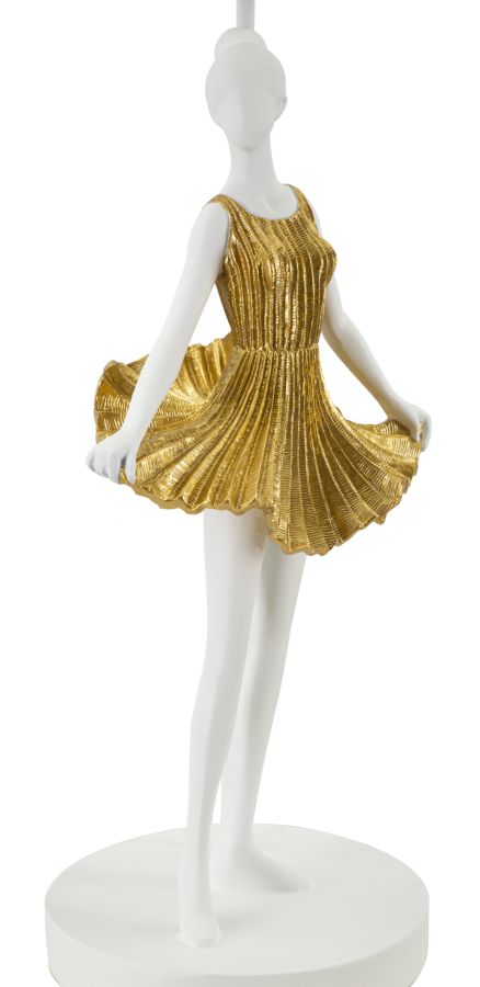 LAMPADA DA TAVOLO BALLERINA CM Ø 32X90,5 stile GLAM - immagine 3