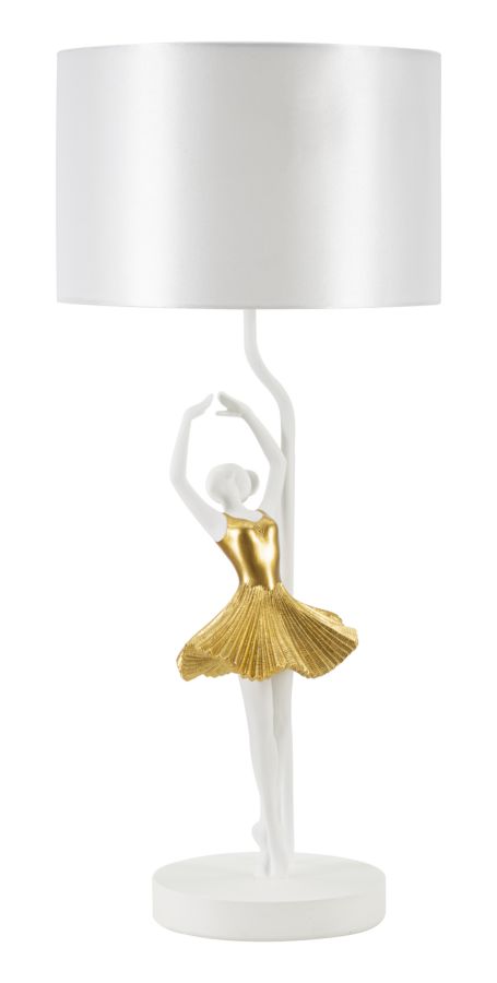 LAMPADA DA TAVOLO BALLERINA CM Ø 28X64 stile GLAM - immagine 2