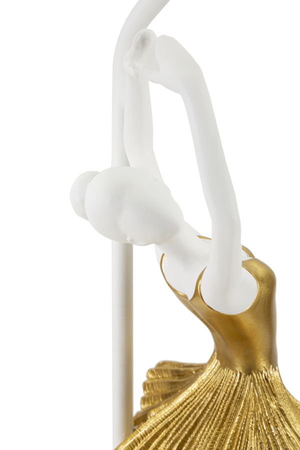 LAMPADA DA TAVOLO BALLERINA CM Ø 28X64 stile GLAM - immagine 4