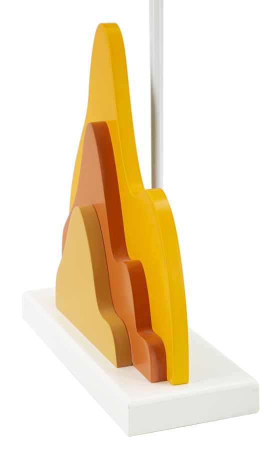 LAMPADA DA TAVOLO COLOR -A- CM 30X57 stile MODERN - immagine 6