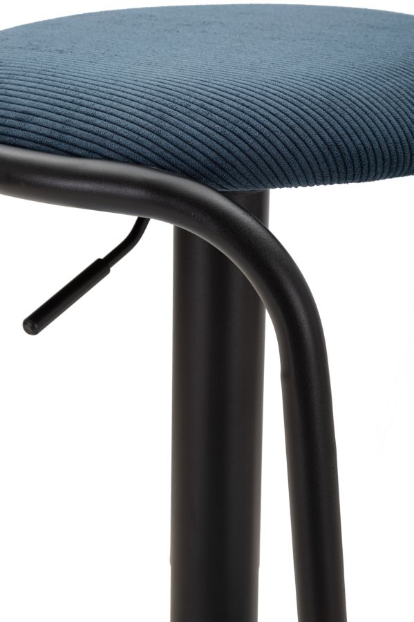 SGABELLO BAR DESTINY NAVY CM Ø 41X61-83 stile MODERN - immagine 7