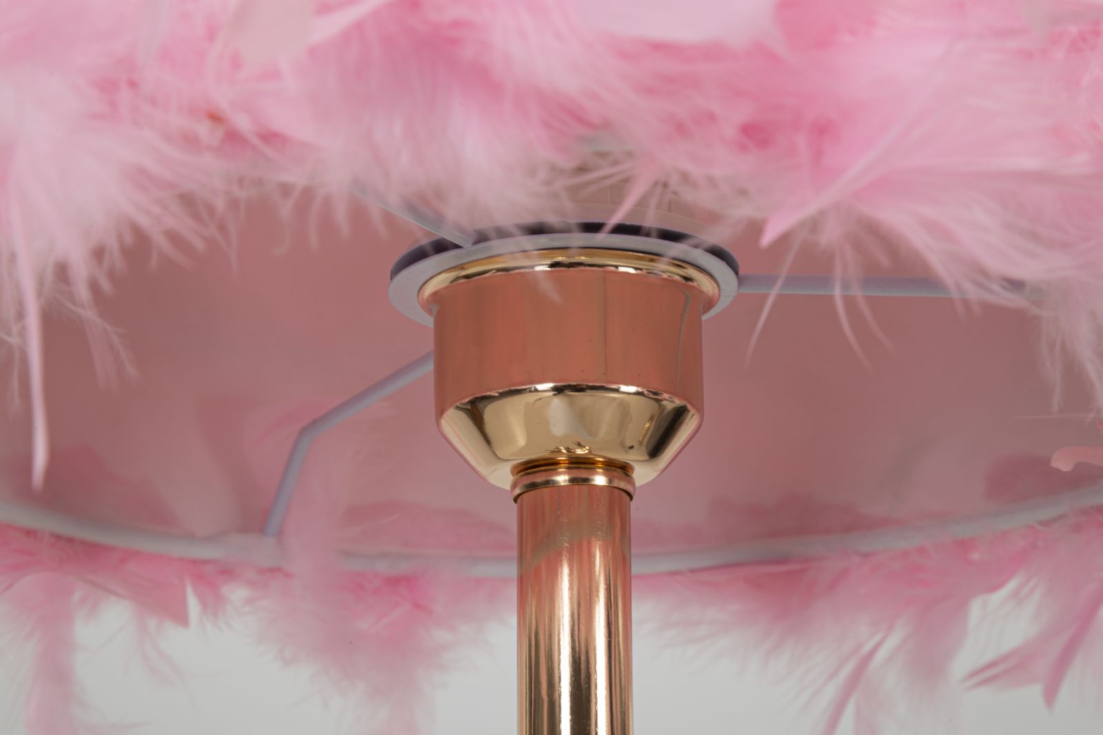 LAMPADA DA TAVOLO TARTY ROSA CM Ø 25X54 stile GLAM - immagine 3