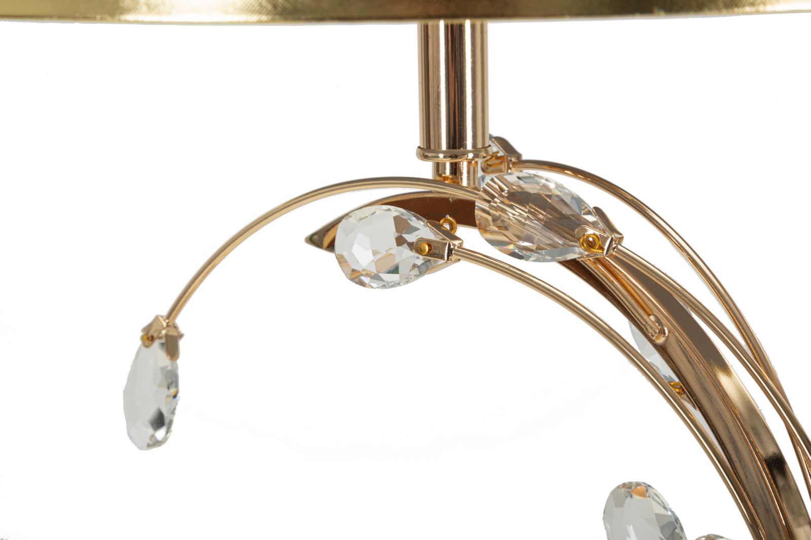 LAMPADA DA TAVOLO BRUXELLES CM Ø 36X65 stile GLAM - immagine 3