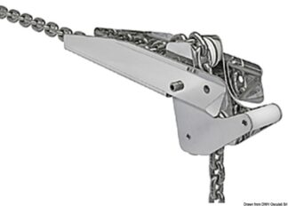 Osculati 01.333.10 Musone A Ribalta Leggero Compact 300 Mm musoni inox