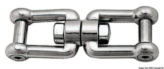 Osculati 01.439.00 Girella Inox Grillo/Grillo Con Perno A Filo 6 Mm catene giunti ed accessori per ancoraggio