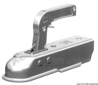 Osculati 02.010.76 Gancio Traino Quadro 50 Mm Max 750 Kg accessori e ricambi per carrelli trasporto imbarcazioni
