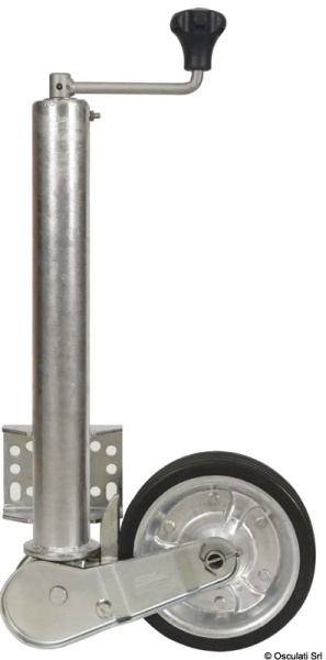 Osculati 02.016.54 Ruotino Pesante 60 Mm Piastra Fiss. Ribaltamento Auto ruotino pesante a ribaltamento automatico