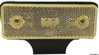 Osculati 02.022.20 Fanale Laterale Anteriore Bianco Led 12/24 fanali di posizione laterale a led