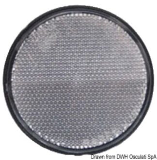 Osculati 02.023.33 Catarifrangente Adesivo Bianco 60 Mm accessori e ricambi elettrici per carrelli portabarche