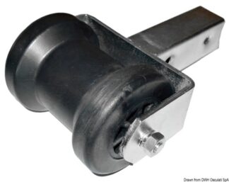 Osculati 02.030.03 Rullo Centrale Fisso 40 X 40 Mm accessori e ricambi per carrelli trasporto imbarcazioni