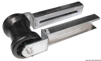 Osculati 02.033.70 Rullo Centrale Piccolo 70 Mm accessori e ricambi per carrelli trasporto imbarcazioni