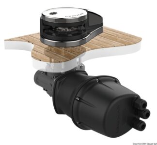 Osculati 02.595.08 Vx2+ Basso 12V 1000W 8Mm verricelli salpancore in acciaio inox lewmar serie vx