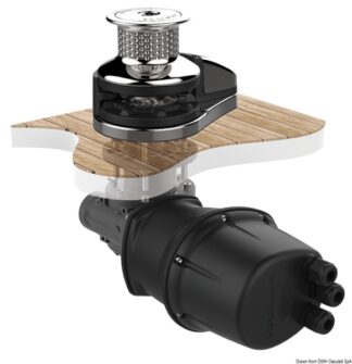 Osculati 02.602.10 Vx3 Alto 24V 1500W 10Mm verricelli salpancore in acciaio inox lewmar serie vx