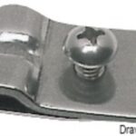 Osculati 04.181.20 Morsetto Inox Per Sartie impiombature accessori per sartie