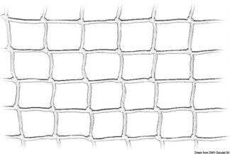 Osculati 06.348.00 Rete Battagliola Bianca 600 Mm X 30 M proteggi cime accessori per cime rete battagliola