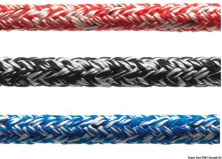 Osculati 06.424.10Ro Treccia Marlow Excel Fusion 75 10 Mm Rossa cime marlow