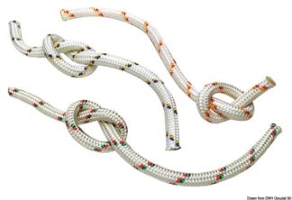 Osculati 06.456.12 Doppia Treccia Verde/Rossa 12 Mm cime e scotte