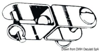 Osculati 08.070.05 Girella Inox 10 X 15 Mm grilli moschettoni