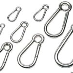 Osculati 09.186.10 Moschettone Inox Occhio Mm 10 grilli moschettoni