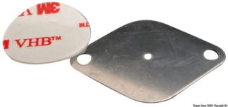 Osculati 10.600.04 Piastrina Inox Magnetico Adesiva 45X30 Mm bottoni occhioli ed accessori di fissaggio