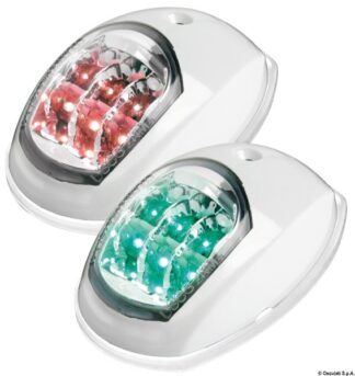 Osculati 11.039.01 Coppia Luci Di Via Evoled In Abs Bianco (Blister) luci di via evoled