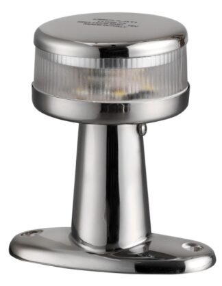 Osculati 11.039.18 Luce Di Fonda 360° Evoled In Acciaio Inox luci 360 aste e combinati fino 12 m omologate rina e uscg