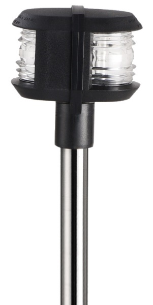 Osculati 11.105.01 Asta Doppia Luce Cm 25 Inox luci 360 aste e combinati fino 12 m omologate rina e uscg