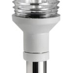 Osculati 11.127.04 Asta 60 Cm Abbattibile Fonda 360° Fanale Bianco luci 360 aste e combinati fino 12 m omologate rina e uscg