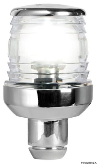 Osculati 11.132.11 Fanale 360° Led Inox Con Codulo luci 360 e aste luminose a led omologate rina per imbarcazioni fino a 50 m visibilita 2 nm