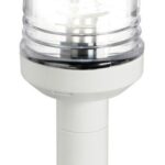 Osculati 11.132.89 Fanale 360° Led Con Basetta Bianco luci 360 e aste luminose a led omologate rina per imbarcazioni fino a 50 m visibilita 2 nm