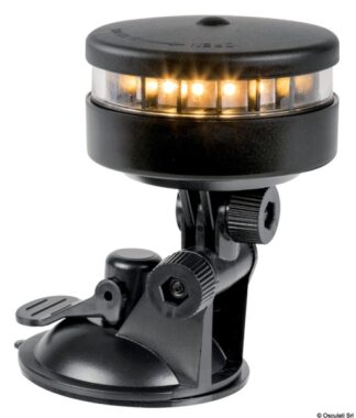 Osculati 11.139.43 Luce Di Via Port. 360° Bianca Supporto A Ventosa navilight 360 luce bianca 2nm