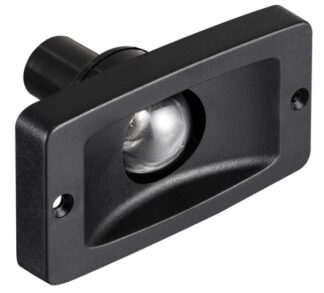 Osculati 11.332.01 Fanale Poppa Incasso Abs Nero luci di via fino a 12 metri