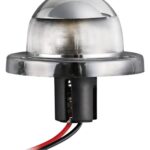 Osculati 11.403.01 Fanalino Abs Cromato Bianco 225° luci di via fino a 12 metri