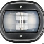Osculati 11.411.04 Fanale Maxi 20 Poppa Bianco/Nero 12 V luci sphera design fino a 20 m omologate rina e uscg