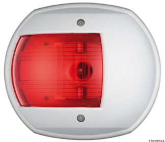 Osculati 11.411.11 Fanale Maxi 20 Rosso/Bianco 12 V luci sphera design fino a 20 m omologate rina e uscg