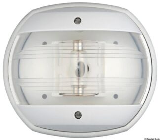 Osculati 11.411.13 Fanale Maxi 20 Prua Bianco/Bianco 12 V luci sphera design fino a 20 m omologate rina e uscg