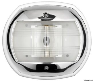 Osculati 11.411.74 Fanale Maxi 20 Inox Bianco 135° 12V luci sphera design fino a 20 m omologate rina e uscg