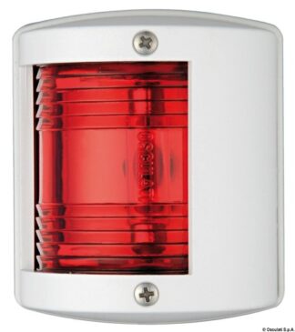 Osculati 11.425.01 Fanale U77 Rosso/Bianco luci di via fino a 12 metri