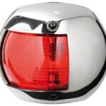 Luce di via Classic 20 LED - 112,5° sinistro calotta inox - 11.447.01 Osculati