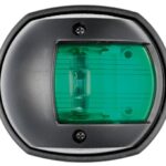 Osculati 11.448.02 Fanale A Led Destro Carcassa Nera luci sphera design fino a 12 m