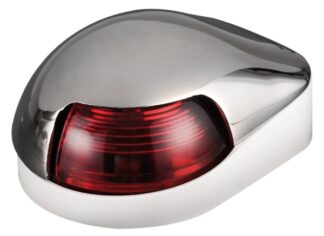 Osculati 11.507.06 Fanale Di Coperta Inox 112,5° Rosso luci di via fino a 12 metri