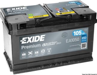 Osculati 12.404.05 Batteria Premium 105 Ah batterie exide