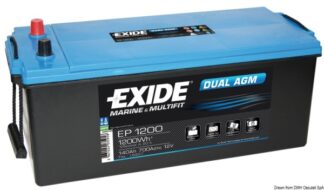 Osculati 12.412.03 Batteria Exide Agm 140 Ah batterie exide