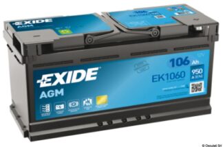 Osculati 12.414.04 Batteria Exide Ek1060 - Agm 106 Ah batterie exide agm per avviamento e servizi