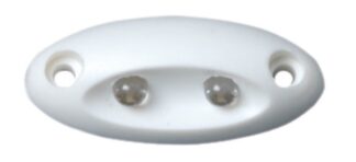 Osculati 13.177.01 Mini Luce Di Cortesia 2 Led luci segnapasso e di cortesia in plastica