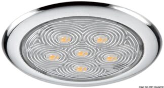 Osculati 13.179.85 Plafoniera 6 Led Luce Bianca faretti e plafoniere in metallo