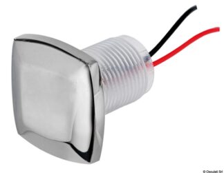 Osculati 13.188.30 Luci Di Cort Led Square Luce Bianca Verso Il Basso luci di cortesia led da incasso square