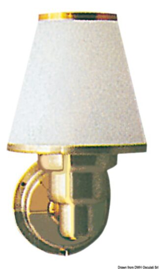 Osculati 13.207.00 Applique Glow Light 10 W 12 V faretti da lettura e carteggio metallo