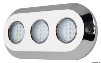 Osculati 13.273.41 Luce Subacquea A Led Luce Blu 180 W luci subacquee led per plancette specchi poppa e carene