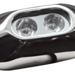 Osculati 13.280.98 Faro Subacqueo 2 Led Blu fari da murata e plancetta subacquei